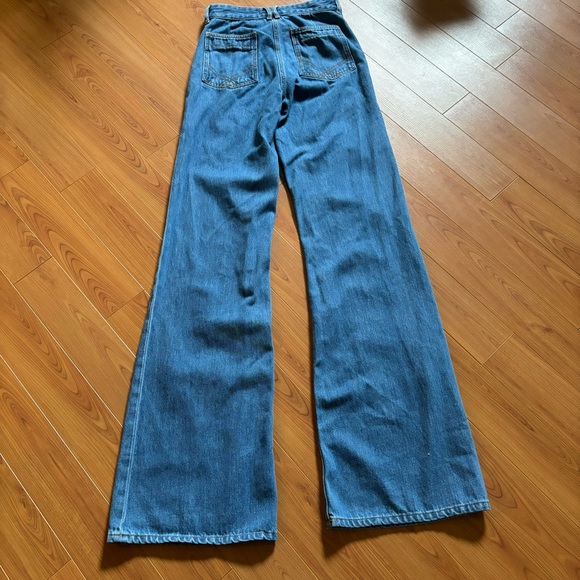 Gerard Darel Wide Leg Flare Jeans - Picture 5 of 8